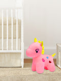 Kidbea Unicorn Yellow & Octopus Mood Change Soft Toy, Suitable for Boys, Girls and Kids, Super-Soft, Safe, 30 cm.