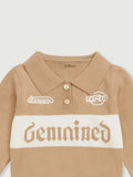 Cozy Winter organic cotton Set for Baby Boys | Polo & Pant Co-ord