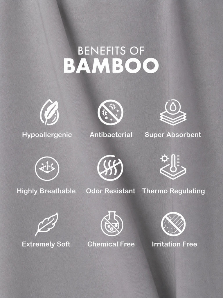 BambooTEC™ Boys Bamboo Fabric Grey Solid Vest