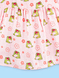BambooTEC™ Bamboo Muslin Girls Frock – Star & Parrot Print | Pack of 2