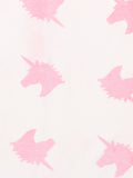 Kidbea 100% Organic Cotton Romper Bodysuit Jumpsuit Combo 4 Designs Color dog unicorn flower Heart Printed 9-12 Month