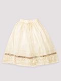 Girls Cream Lehenga Choli Set | Festive Ethnic Outfit Kids