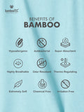 BambooTEC™ Boys Bamboo Fabric Aqua Blue Solid Vest