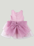 Elegant Baby Girl Pink Tulle Dress | Soft & Stylish Party Wear