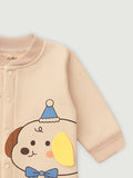 Baby Winter organic cotton  Set | Cute Dog Print Sweater & Pant
