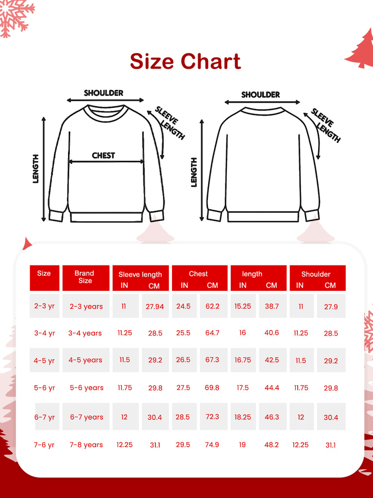 Christmas Unisex Sweatshirt | 100% Organic Cotton Winter Wear