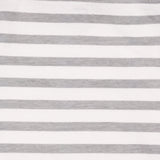 Kidbea 100% Organic cotton baby onesies & Cap Unisex | Stripes - Grey
