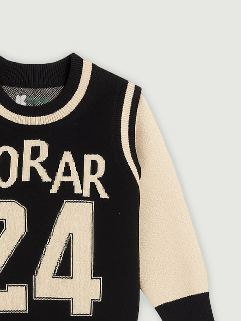 Winter Knitwear Set for Baby Boys | organic cotton Sweater & Pant