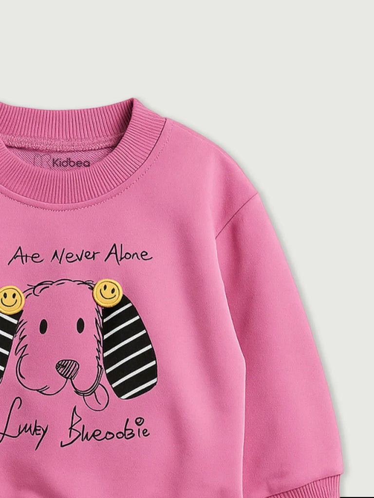 Kids Organic Cotton Winter Set | Sweatshirt & Pant Co-ord