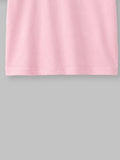 Organic Cotton Pink Solid Round Neck Half Sleeve T-Shirt | Unisex