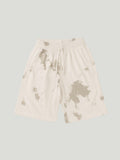 Kidbea Boys Tie-Dye Co-Ord Set | Summer Cotton T-Shirt and Shorts for Kids | Grey