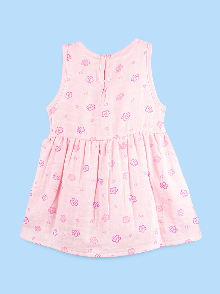 BambooTEC™ Bamboo Muslin Girls Frock – Floral & Duck Print | Pack of 2
