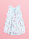 BambooTEC™ Bamboo Muslin Girls Frock – Bee & Puppy Print | Pack of 2