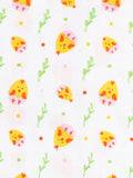Extra Soft Mulmul Cotton Jhabla Cloth for Baby | Cute Chick and Rainbows Print May Vary
