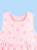 BambooTEC™ Bamboo Muslin Girls Frock – Floral & Frog Print | Pack of 2