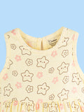 BambooTEC™ Bamboo Muslin Girls Frock – Star & Fruit Print | Pack of 2