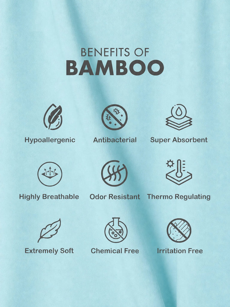 BambooTEC™ Bamboo Girls Camisole – Aqua Blue Sleeveless Ruffle Camisole