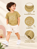 BambooTEC™ Bamboo Girls Mustard Top – Love the Game Print