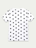 Organic Cotton Unisex Kids Co-ord Set – Soft Breathable Star Print T-Shirt & Shorts Set