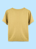 BambooTEC™ Bamboo Girls Mustard Top – Love the Game Print