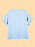 Girls Blue Top – Cool Duck Club Print