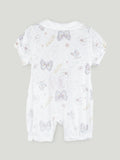 BambooTEC™ Unisex Bamboo Fabric Butterfly Print Romper