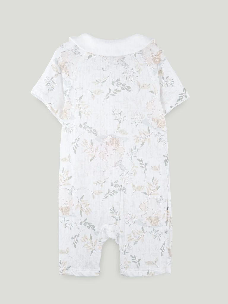 BambooTEC™ Unisex Bamboo Fabric Printed Baby Romper