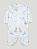 BambooTEC™ Unisex Bamboo Baby Romper – Whale Print