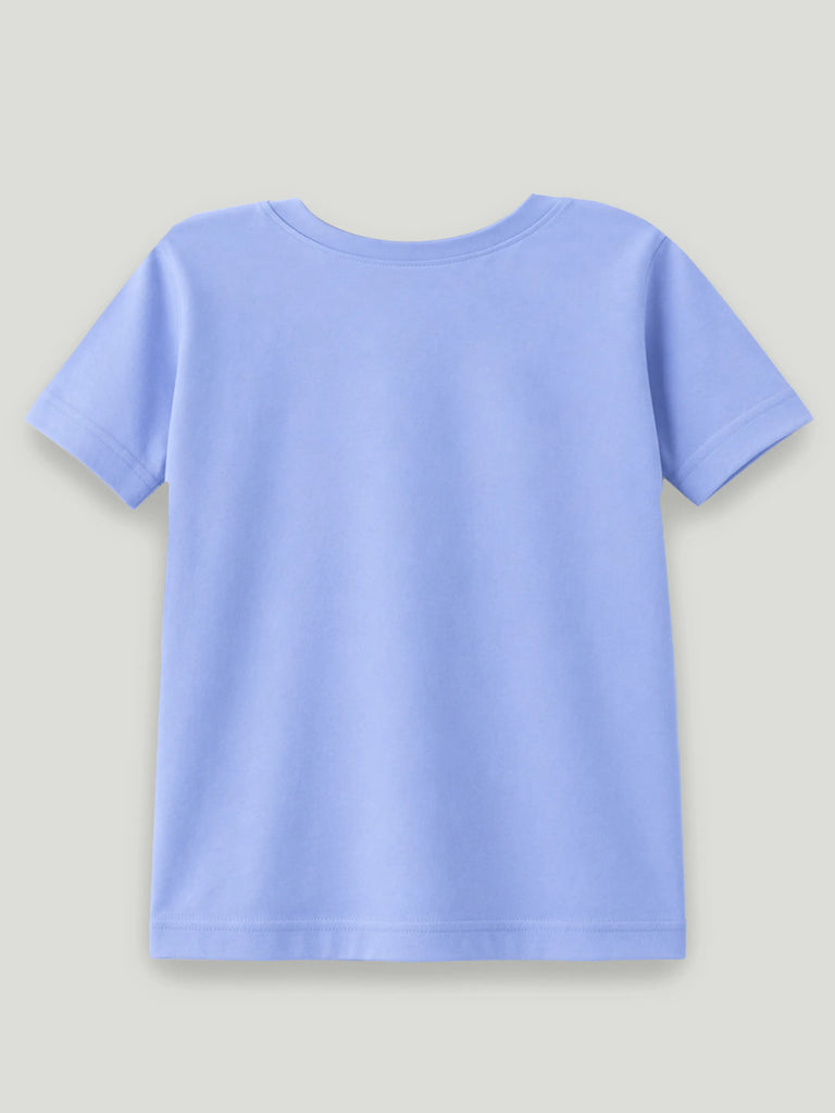 Bamboo Fabric Unisex Kids T-Shirt – Whale Print Soft Breathable Tee