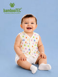 BambooTEC™ Bamboo Muslin Baby Jhabla – Alphabet Print