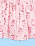 BambooTEC™ Bamboo Muslin Baby Frock – Pink Duck Print, Soft & Breathable Dress