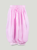 Girls Pink Ethnic Kurta & Dhoti Set – Embroidered Festive Wear