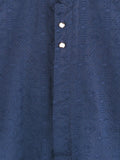 Boys Navy Blue Kurta & White Pajama Set – Traditional Festive Ethnic Wear