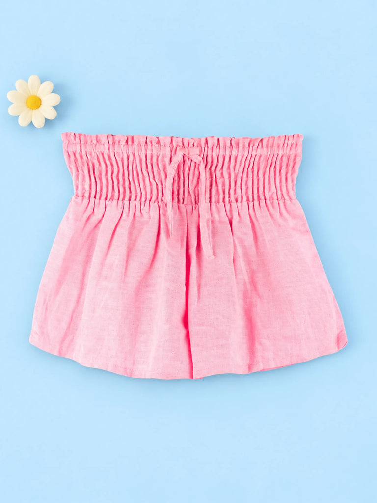 Girls Cotton Flared Shorts – Comfortable & Stylish Everyday Bottomwear