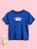 BambooTEC™ Bamboo Girls Blue Top – Peachy Pie Print