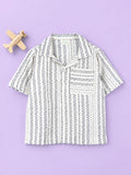 Kids Printed Cotton Shirt – Full Sleeve Casual Shirt with Pocket