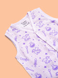 BambooTEC™ Bamboo Muslin Baby Jhabla – Dragon & Magic Print