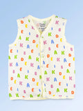 BambooTEC™ Bamboo Muslin Baby Jhabla – Alphabet Print