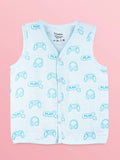 BambooTEC™ Bamboo Muslin Baby Jhabla – Gaming Print