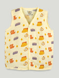 BambooTEC™ Bamboo Muslin Baby Jhabla – Travel Adventure Print
