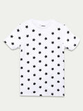 Organic Cotton Unisex Kids Co-ord Set – Soft Breathable Star Print T-Shirt & Shorts Set
