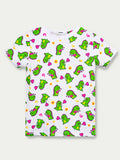 Organic Cotton Unisex Kids Co-ord Set – Soft Breathable Dinosaur Print T-Shirt & Shorts Set