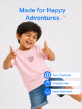 Light Organic Cotton Pink Graphic Print Half Sleeve T-Shirt | Unisex