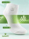 Bamboo Fabric Kids Ribbed Crew Socks Combo Pack – Pink, White & Yellow (Pack of 3)
