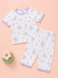 BambooTEC™ Unisex Bamboo Fabric Blossom Bouquet Print T-Shirt & Pyjama Set