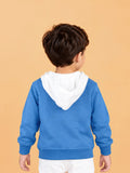 BambooTEC™ Bamboo Boys Hoodie – Blue Winner Print Full-Sleeve Hooded Sweatshirt