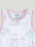 BambooTEC™ Girls Bamboo Fabric Enchanted Woodland Vest & Shorts Set