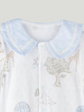BambooTEC™ Unisex Bamboo Fabric Giraffe Print Romper