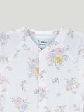 BambooTEC™ Girls Bamboo Baby Romper – Floral Bouquet Print