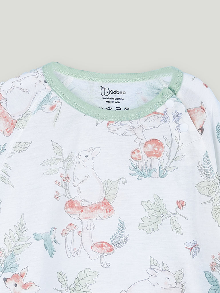 BambooTEC™ Unisex Bamboo Fabric Woodland Print T-Shirt & Pyjama Set